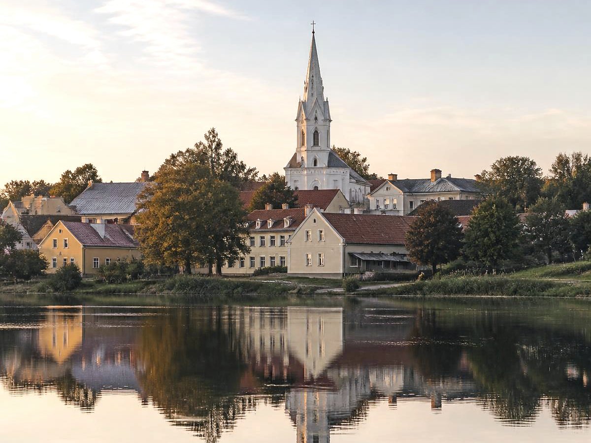 Telšių senamiestis prie Masčio ežero